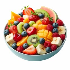 Obraz premium Fresh Fruit Salad Bowl