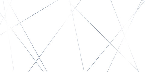 Abstract smooth colour geometric random chaotic lines with many squares and triangles shape on white background, creating a modern technology background. Vector.&nbsp;Illustration.