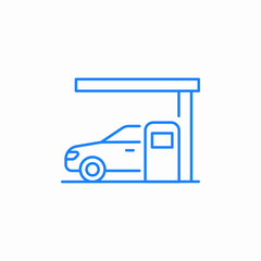 gas station icon sign vector © Kamale