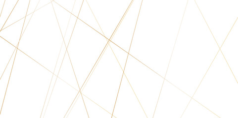 Luxury golden geometric random lines with many squares and triangles shape background. Abstract modern technology background. Design element, minimalist texture, Wave background vector.
