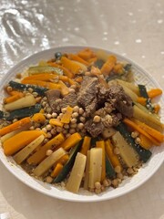 traditional oriental cuisine, couscous