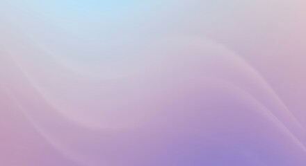 Obraz premium Soft Blue to Pink Gradient Background with Fluid Abstract Waves for Creative Design and Branding