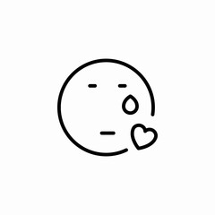 dizzy face icon sign vector