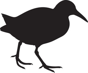 Rail Silhouette Vector