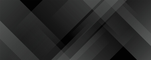 Black abstract background. Elegant dark diagonal shape elements.