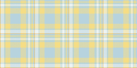 Soft pastel yellow and blue plaid pattern.  Perfect for textile design, website backgrounds, or crafting projects.