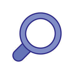 Search icon vector stock illustration