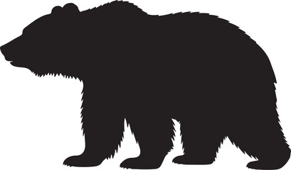 Tibetan Blue Bear Silhouette