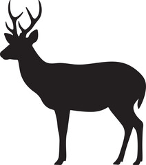 Timor Deer Silhouette