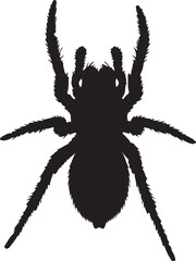 Tree Wasps Silhouette