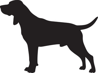 Treeing Walker Coonhound Silhouette