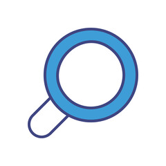 Search icon vector stock illustration