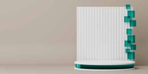 Geometric Presentation Platform Showcases Digital Design