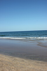 waves on the beach