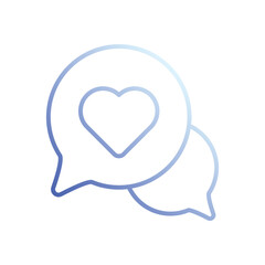 Chat icon vector stock illustration