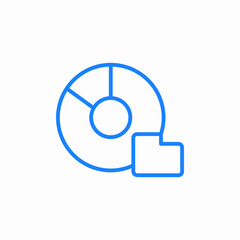 file digestive icon sign vector