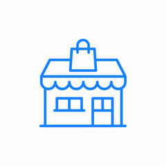 gift shop icon sign vector