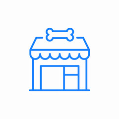 pet shop icon sign vector