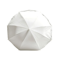 Elegant Compact Beach Umbrella with a Refined Minim Isolated on Transparent Background