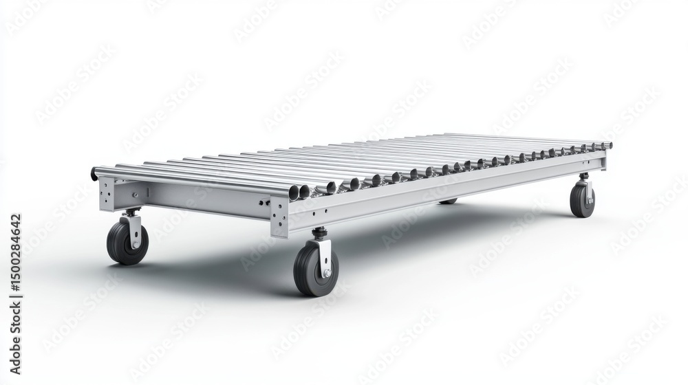 Poster modern roller conveyor system for efficient material handling solutions
