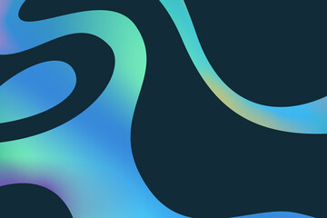 abstract blue background with waves