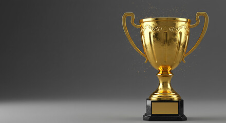 Golden Triumph Victory s Cup Achievement Symbol Awards Celebration Gold Trophy Success Champion Win