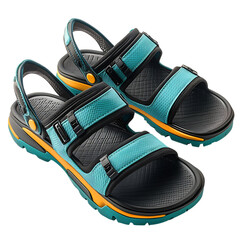 High Performance Water Resistant Sandals with Quick Isolated on Transparent Background