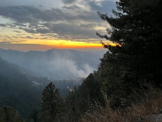 mountain landscape in the morning