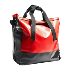 Modern Waterproof Dry Bag with a Streamlined Structure Isolated on Transparent Background