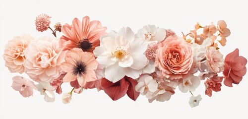 Delicate blush floral arrangement (1)
