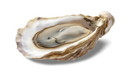 Fresh Oyster Shell Seafood Gourmet Food Image