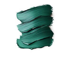 Deep teal paint swatches on a white background.