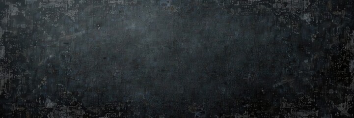 Fototapeta premium Deep black chalkboard texture, grainy surface, blackboard, rough