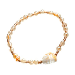 Artistic Anklet with a Graceful Arrangement Isolated on Transparent Background