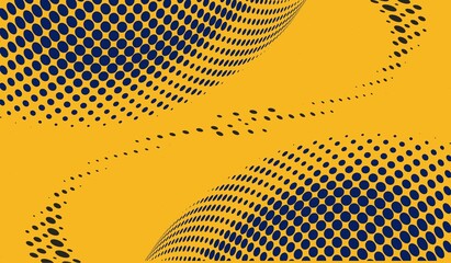 Halftone gradient. Dotted gradient, smooth dots spraying and halftones dot background seamless horizontal geometric pattern vector template set. modern vector ilustration