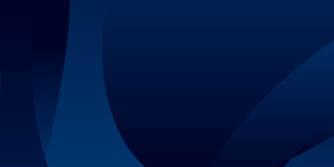 A dark blue background features abstract, curved shapes in varying shades of blue. It serves as a sophisticated backdrop for website content.