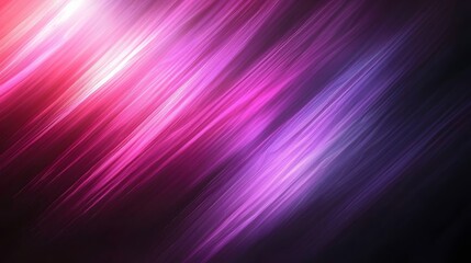 Fototapeta premium Abstract design with diagonal lines of vibrant color gradients.