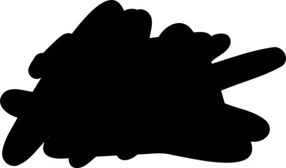 Tall Narrow Scribble Mass