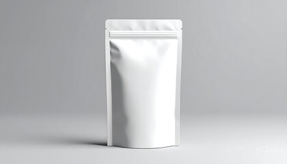 Blank White StandUp Pouch Mockup. (1)