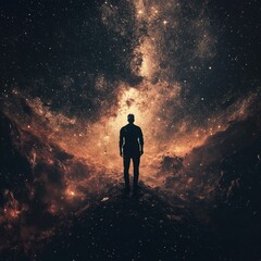 Obraz premium mystical picture of the galaxy