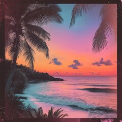 beautiful tropical island