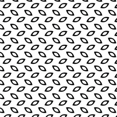 Abstract geometric pattern. A seamless vector background. White and black ornament. Graphic modern pattern. 