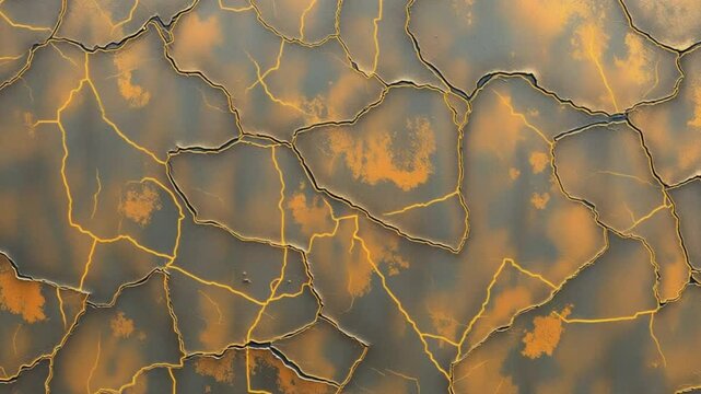 Cracked abstract texture background