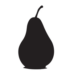 pear isolated vector