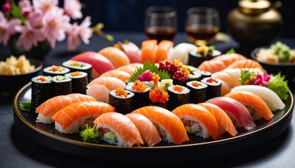 Delicious Sushi Platter.