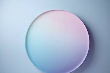 Obraz premium blue glass sphere