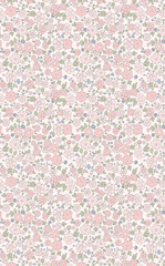 Exquisite Hand Illustrated Curly Floral Motif Creations