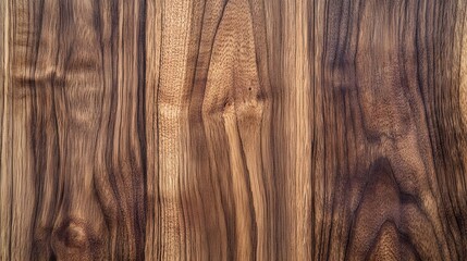Detailed close up of rough sawn walnut wood with a straight coarse grain texture