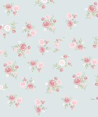 Stunning Handmade Scroll Floral Design Drawings