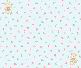 Stunning Handmade Scroll Floral Design Drawings